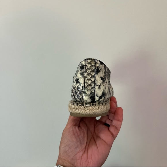 Circus Sam Edelman Laila Espadrille Flats Snakeskin Print Size 7.5 - Picture 11 of 14